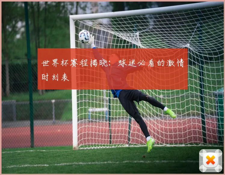 世界杯赛程揭晓：球迷必看的激情时刻表